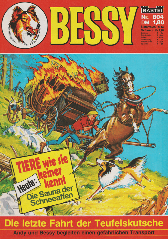Bessy Nr. 804 Erstauflage: Die letzte Fahrt der Teufelskutsche - secondcomic
