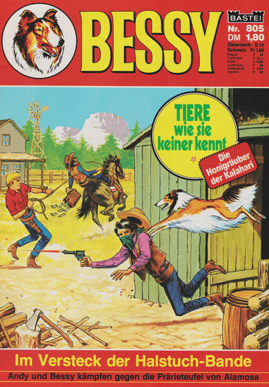 Bessy Nr. 805 Erstauflage: Im Versteck der Halstuch - Bande - secondcomic