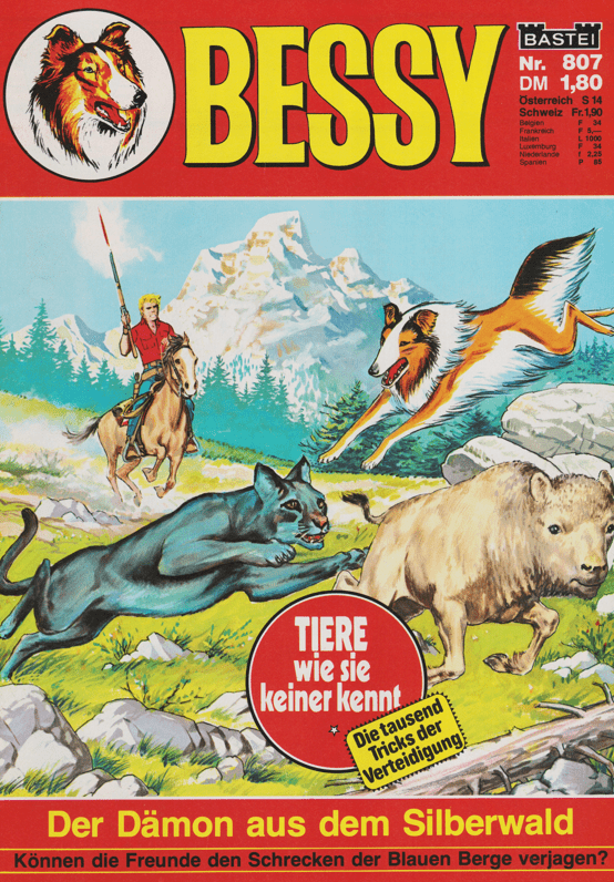 Bessy Nr. 807 Erstauflage: Der Dämon aus dem Silberwald - secondcomic