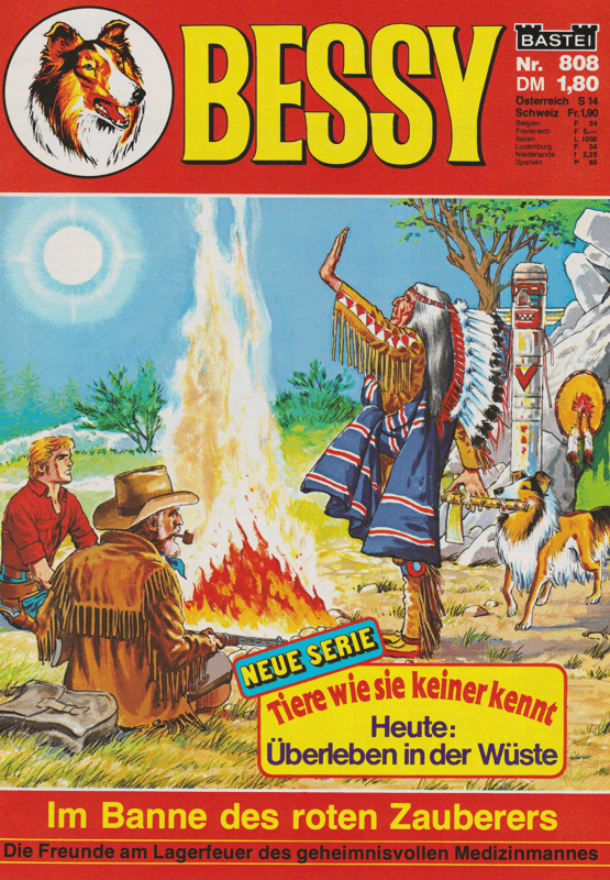 Bessy Nr. 808 Erstauflage: Im Banne des roten Zauberers - secondcomic