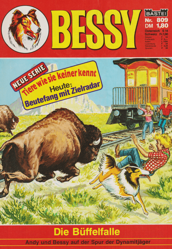 Bessy Nr. 809 Erstauflage: Die Büffelfalle - secondcomic