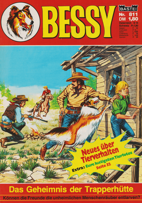 Bessy Nr. 811 Erstauflage: Das Geheimnis der Trapperhütte - secondcomic
