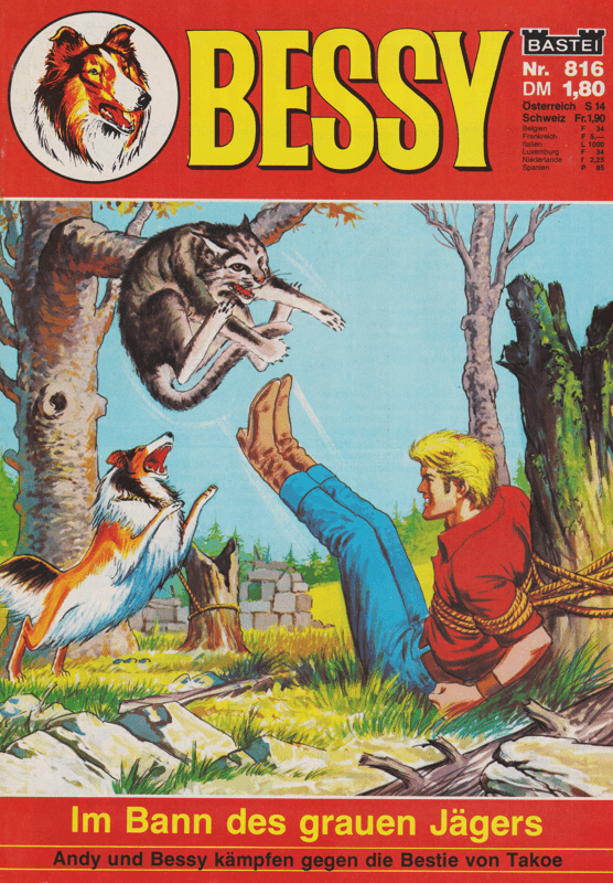Bessy Nr. 816 Erstauflage: Im Bann des grauen Jägers - secondcomic