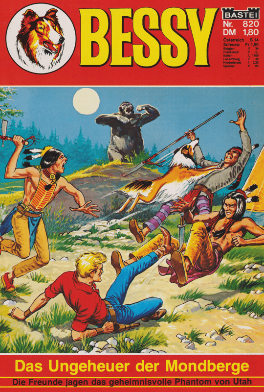 Bessy Nr. 820 Erstauflage: Das Ungeheuer der Mondberge - secondcomic