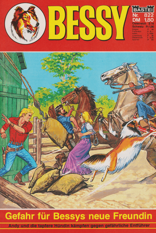 Bessy Nr. 822 Erstauflage: Gefahr für Bessys neue Freundin - secondcomic