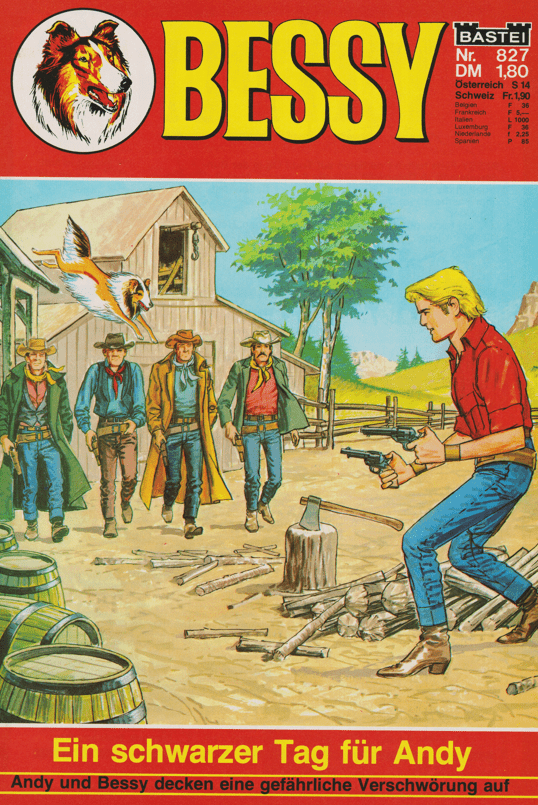 Bessy Nr. 827 Erstauflage: Ein schwarzer Tag für Andy - secondcomic