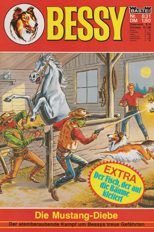 Bessy Nr. 831 Erstauflage: Die Mustang - Diebe - secondcomic