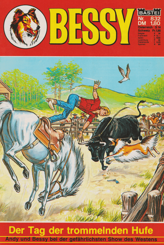 Bessy Nr. 832 Erstauflage: Der Tag der trommelnden Hufe - secondcomic