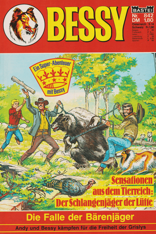 Bessy Nr. 842 Erstauflage: Die Falle der Bärenjäger - secondcomic