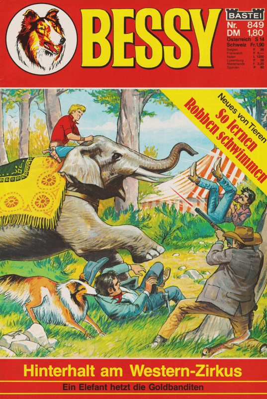 Bessy Nr. 849 Erstauflage: Hinterhalt am Western - Zirkus - secondcomic