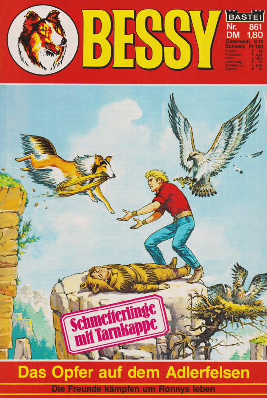 Bessy Nr. 861 Erstauflage: Das Opfer auf dem Adlerfelsen - secondcomic