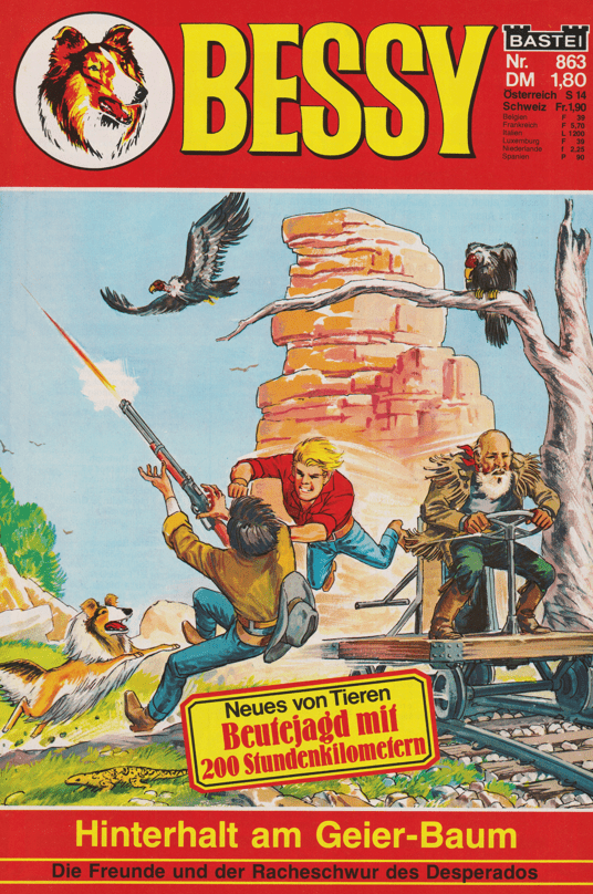 Bessy Nr. 863 Erstauflage: Hinterhalt am Geier - Baum - secondcomic
