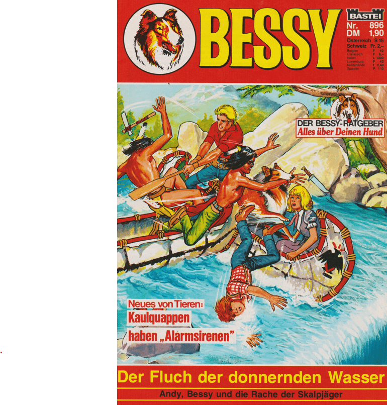 Bessy Nr. 896 Erstauflage: Der Fluch der donnernden Wasser - secondcomic