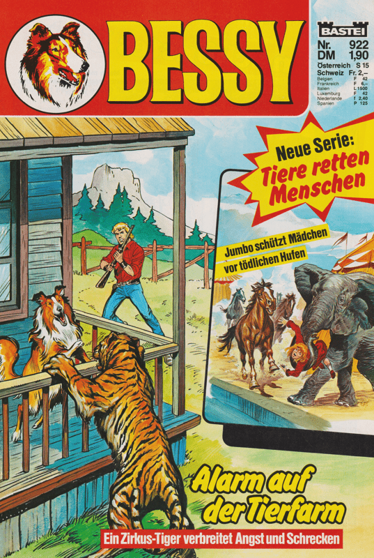 Bessy Nr. 922 Erstauflage: Alarm auf der Tierfarm - secondcomic