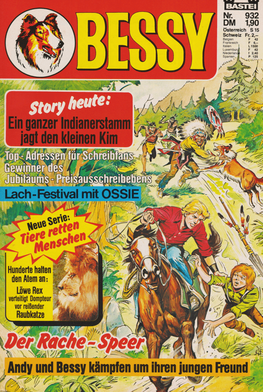 Bessy Nr. 932 Erstauflage: Der Rache - Speer - secondcomic