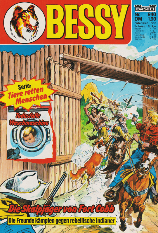 Bessy Nr. 940 Erstauflage: Die Skalpjäger von Fort Cobb - secondcomic