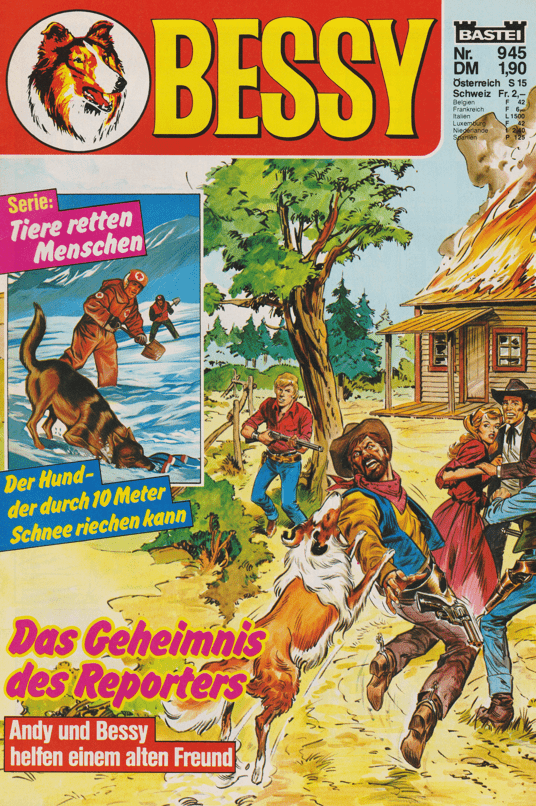 Bessy Nr. 945 Erstauflage: Das Geheimnis des Reporters - secondcomic