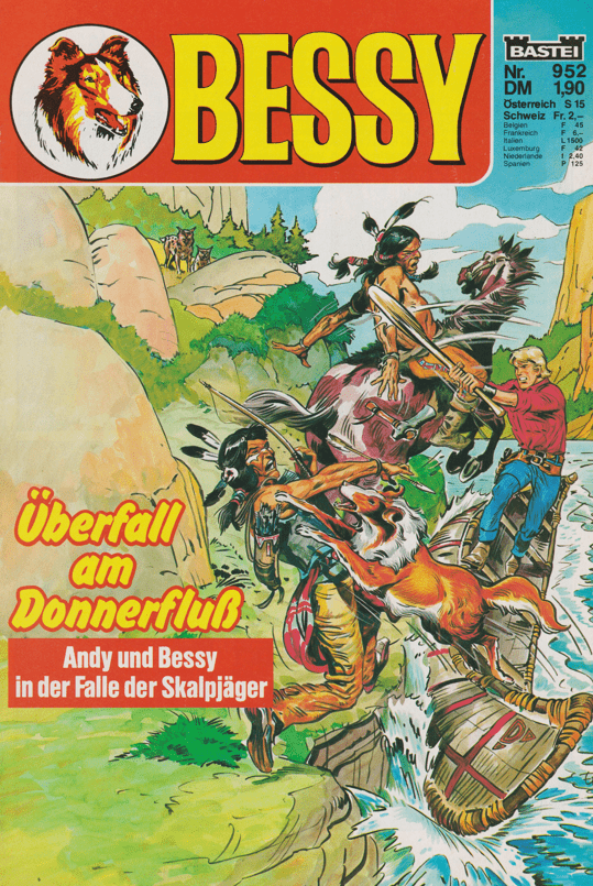 Bessy Nr. 952 Erstauflage: Überfall am Donnerfluß - secondcomic