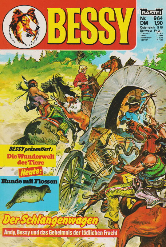 Bessy Nr. 964 Erstauflage: Der Schlangenwagen - secondcomic
