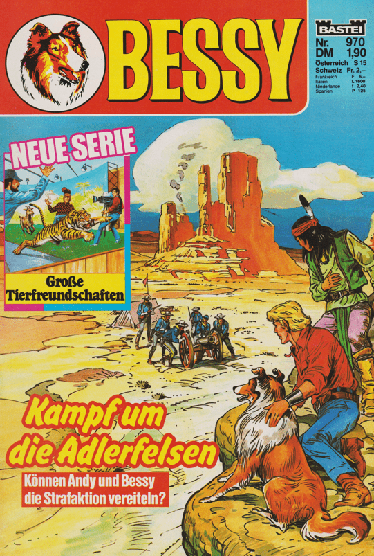 Bessy Nr. 970 Erstauflage: Kampf um die Adlerfelsen - secondcomic