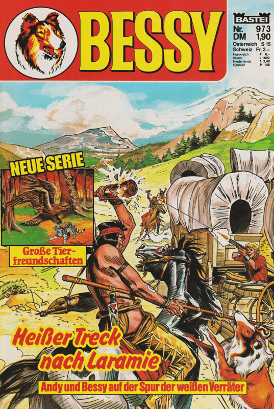 Bessy Nr. 973 Erstauflage: Heißer Treck nach Laramie - secondcomic