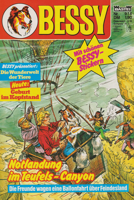 Bessy Nr. 974 Erstauflage: Notlandung im Teufels - Canyon - secondcomic