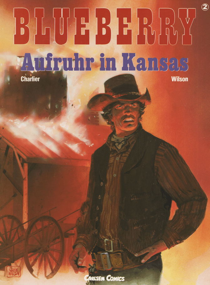 Blueberry Band 2: Aufruhr in Kansas (Carlsen, 1990 - 1992) - secondcomic