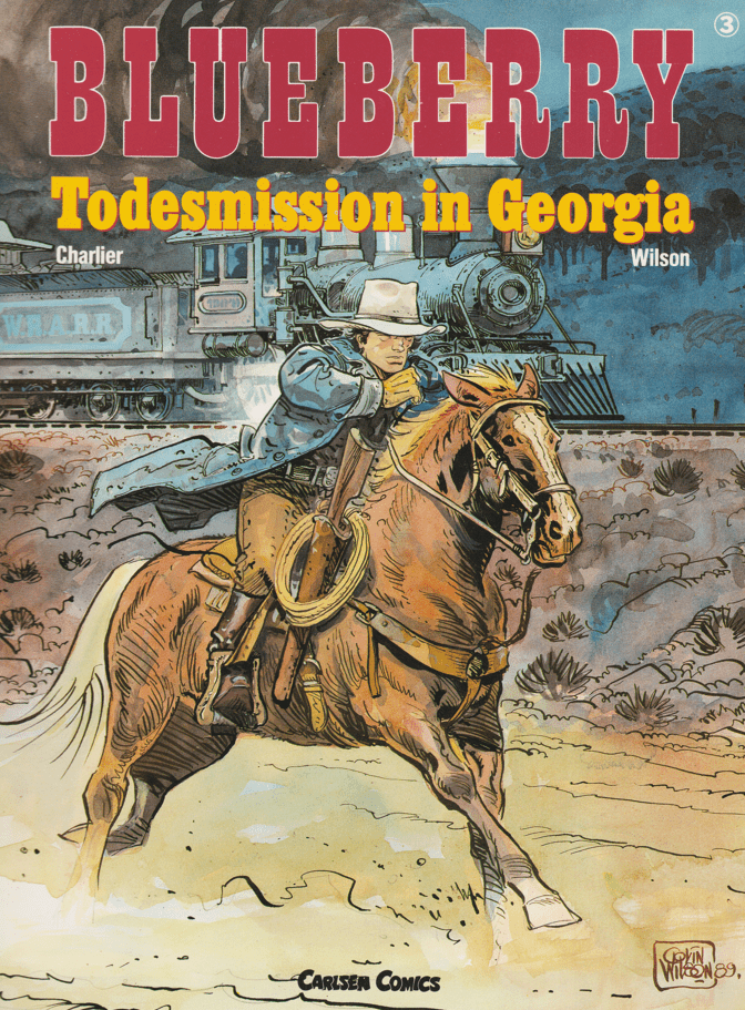 Blueberry Band 3: Todesmission in Georgia (Carlsen, 1990 - 1992) - secondcomic