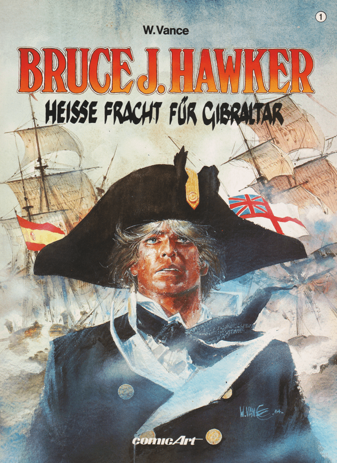 Bruce J. Hawker Band 1: Heisse Fracht für Gibraltar - secondcomic