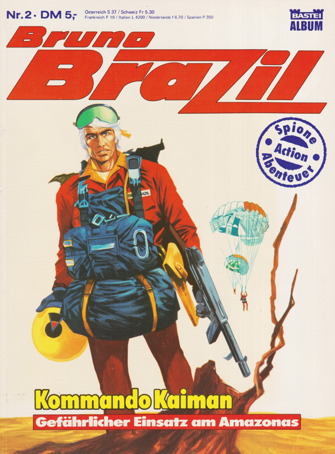 Bruno Brazil (Bastei, 1985) Band 2: Kommando Kaiman - secondcomic