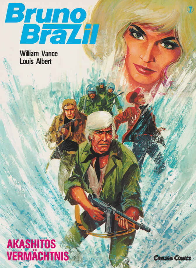 Bruno Brazil (Carlsen / Stripspiegel, 1987 - 1994) Band 7: Akashitos Vermächtnis - secondcomic