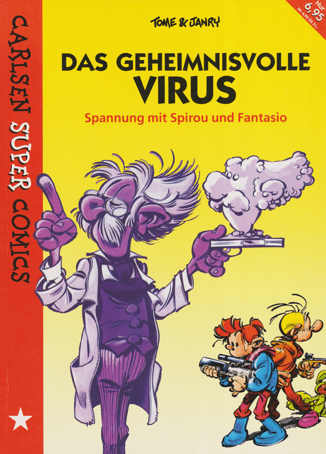Carlsen Super Comics Band 1: Spirou und Fantasio - Das geheimnisvolle Virus - secondcomic