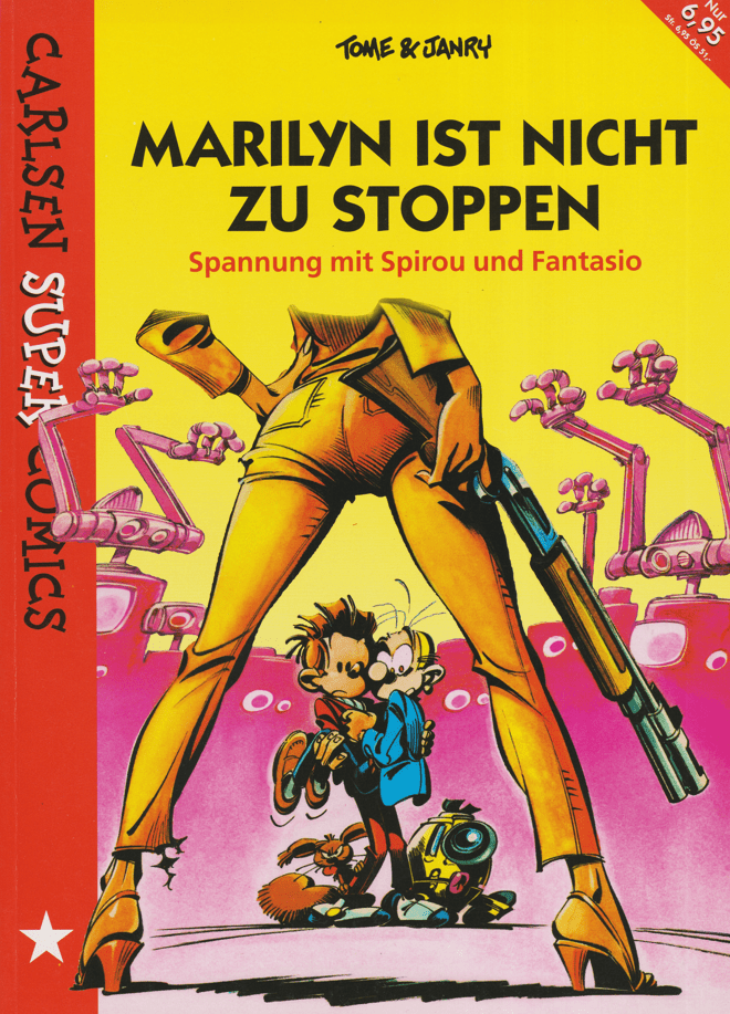 Carlsen Super Comics Band 3: Spirou und Fantasio: Marilyn ist nicht zu stoppen - secondcomic