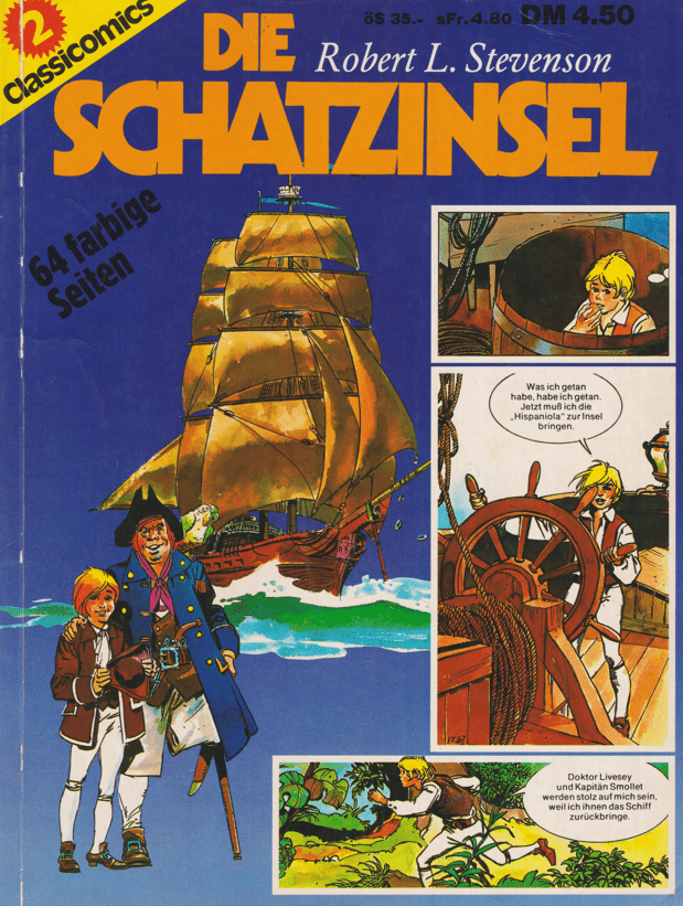 Classicomics Band 2: Die Schatzinsel - secondcomic