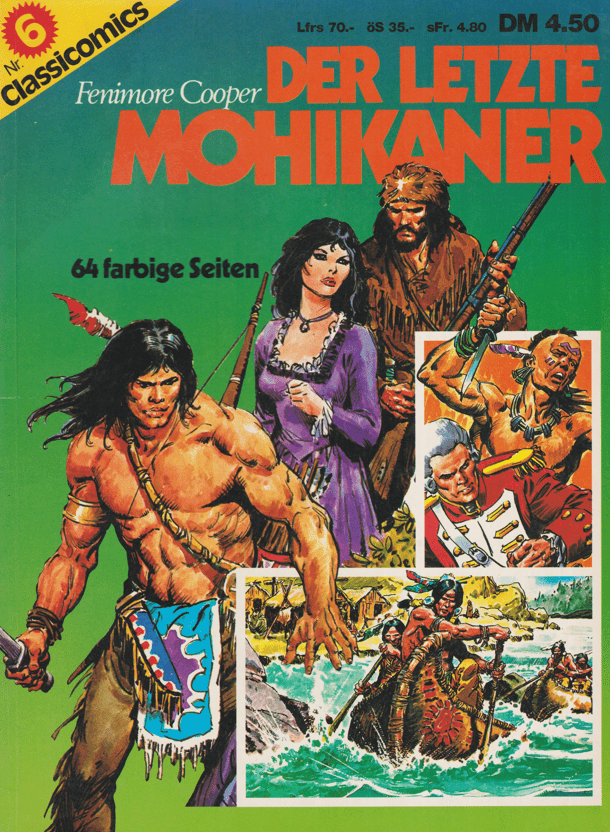 Classicomics Band 6: Der letzte Mohikaner - secondcomic