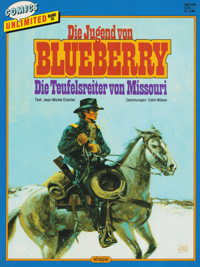 Comics Unlimited Band 10: Die Jugend von Blueberry: Die Teufelsreiter von Missouri - secondcomic