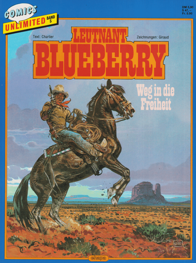 Comics Unlimited Band 5: Leutnant Blueberry - Weg in die Freiheit - secondcomic