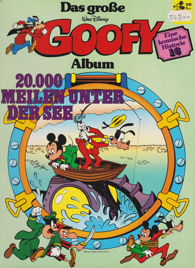 Das große Goofy Album 16: 20.000 Meilen unter der See - secondcomic