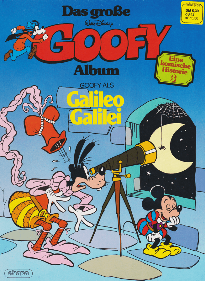 Das große Goofy Album 3: Goofy als Galileo Galilei - secondcomic