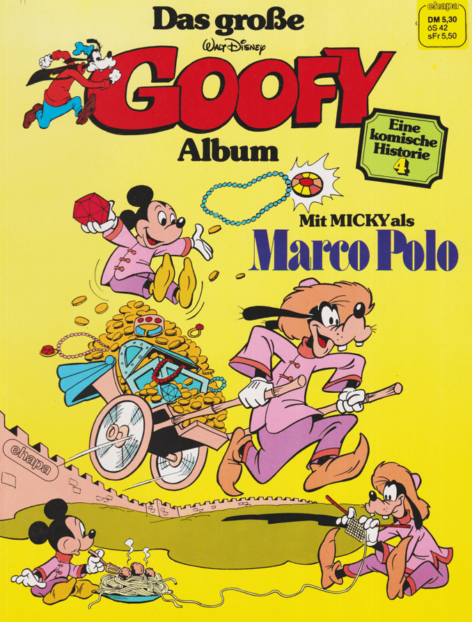 Das große Goofy Album 4: Mit Micky als Marco Polo - secondcomic