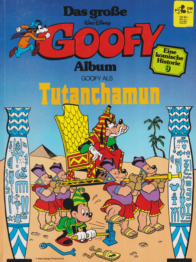 Das große Goofy Album 9: Tutanchamun - secondcomic