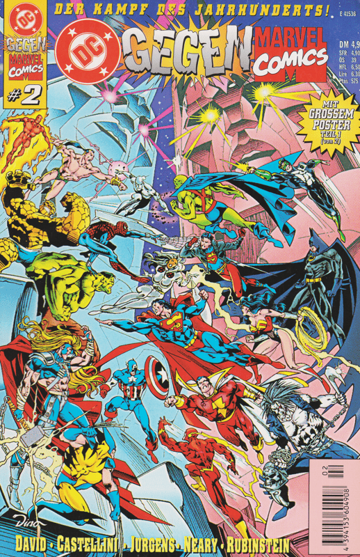 DC gegen Marvel Heft 2 (Dino, 1996 - 2001) - secondcomic