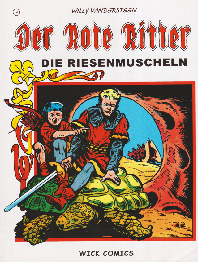 Der Rote Ritter Band 14: Die Riesenmuscheln - secondcomic