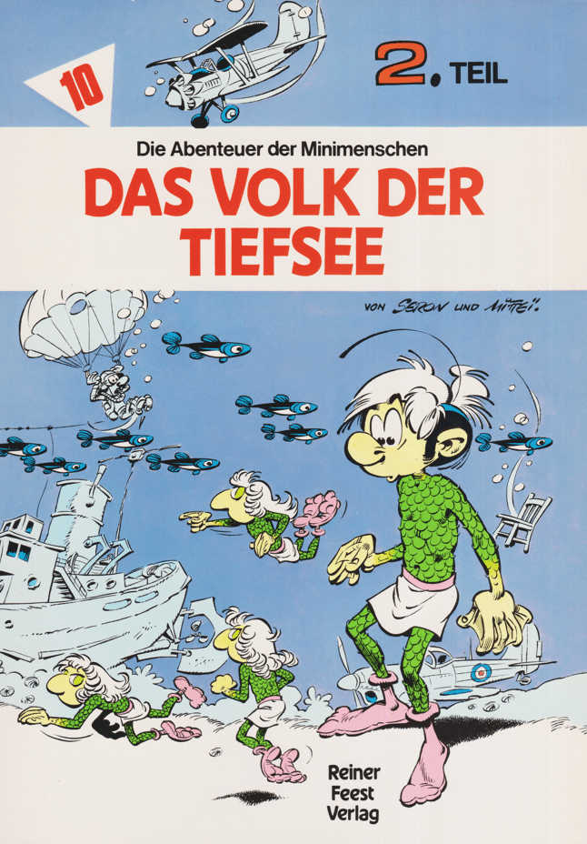 Die Abenteuer der Minimenschen Band 10: Das Volk der Tiefsee (Höhere Auflage) - secondcomic