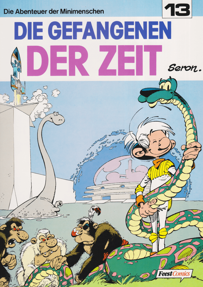Die Abenteuer der Minimenschen Band 13: Die Gefangenen der Zeit (Höhere Auflage) - secondcomic