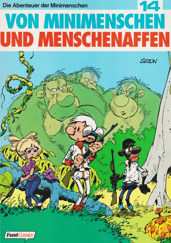 Die Abenteuer der Minimenschen Band 14: Von Minimenschen und Menschenaffen (Höhere Auflage) - secondcomic