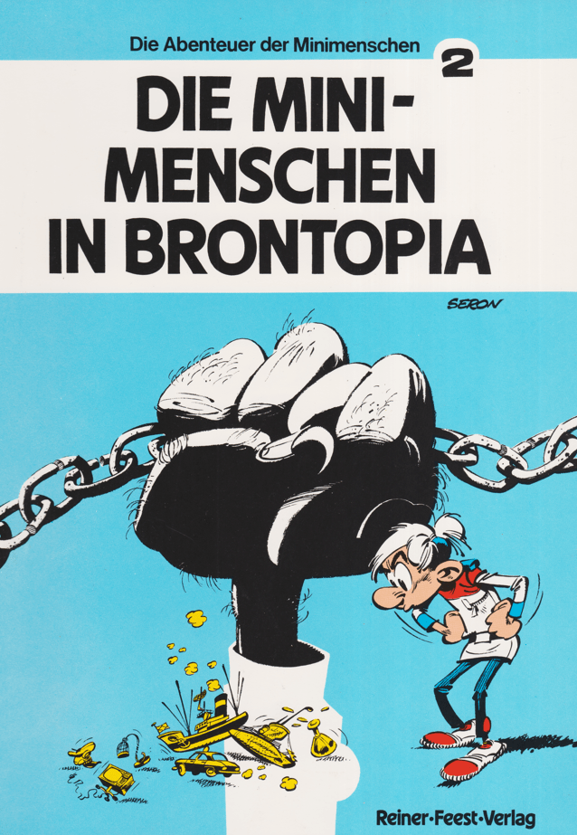 Die Abenteuer der Minimenschen Band 2: Die Minimenschen in Brontopia (1. Auflage) - secondcomic