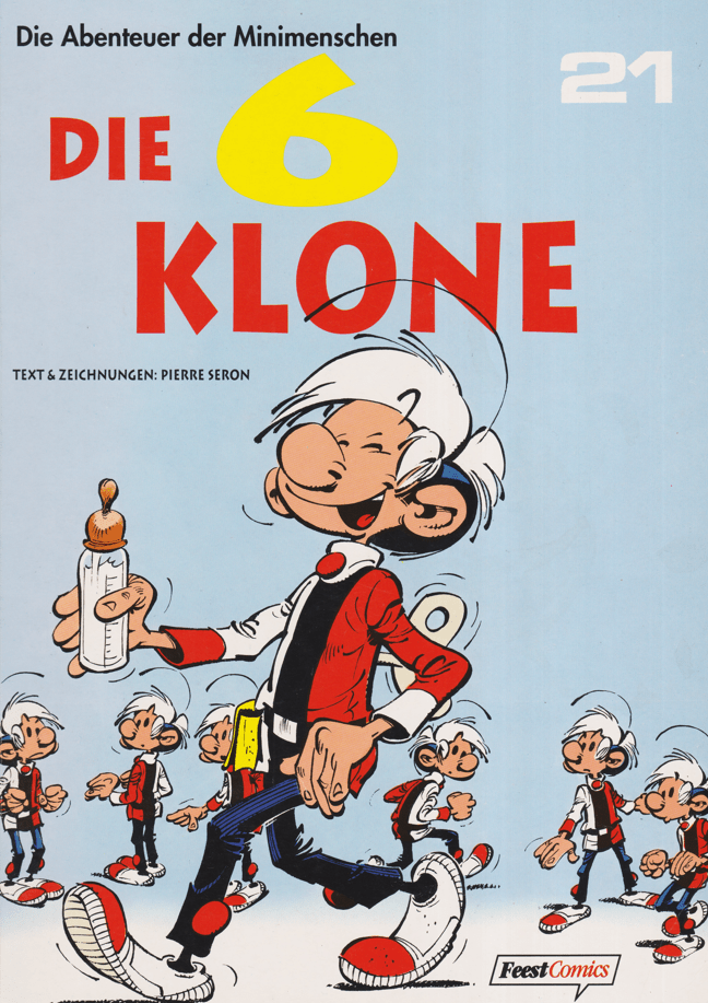 Die Abenteuer der Minimenschen Band 21: Die 6 Klone (Höhere Auflage) - secondcomic