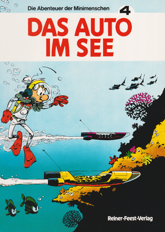 Die Abenteuer der Minimenschen Band 4: Das Auto im See (1. Auflage) - secondcomic
