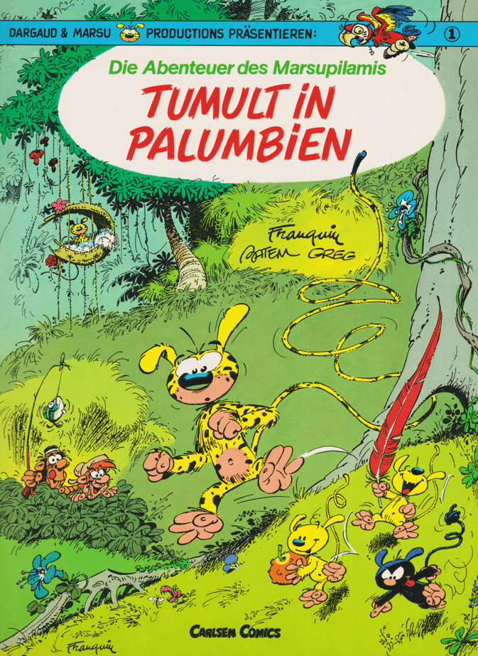 Die Abenteuer des Marsupilamis 1: Tumult in Palumbien (höhere Auflage) - secondcomic